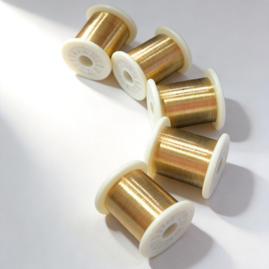 14µm Gold Coated Tungsten Wire factory