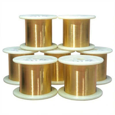 14µm Gold Coated Tungsten Wire